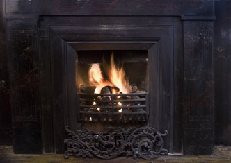 This photo of a blazing hearth was taken by photographer/artist Roger Kirby of Yakima, Washington.